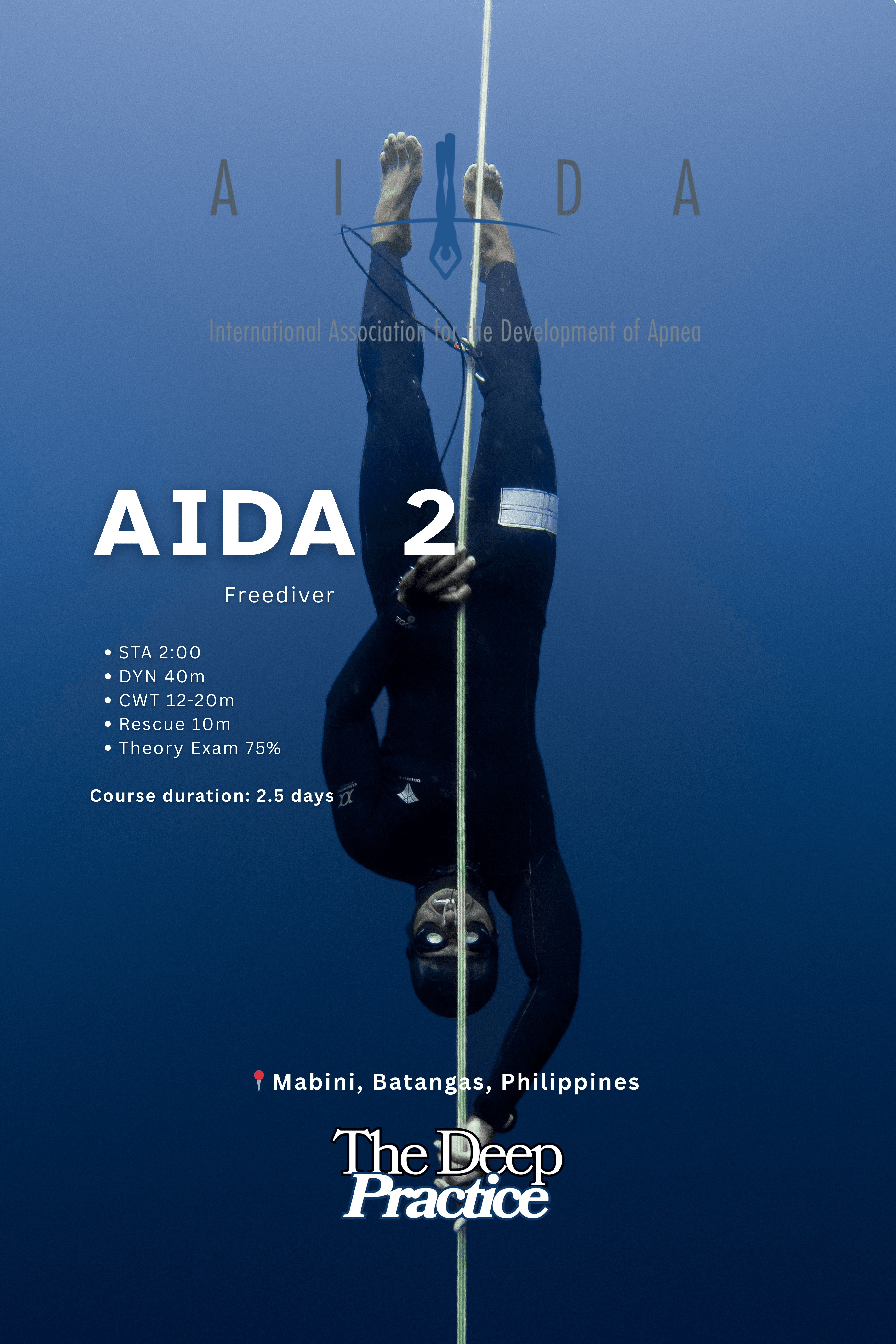 AIDA 2 프리다이버
